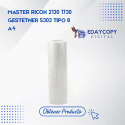MASTER RICOH 2130 1730 GESTETNER 5303 TIPO 8 A4
