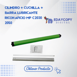 CILINDRO + CUCHILLA +
BARRA LUBRICANTE
RICOH AFICIO MP C2030 2050